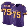 Vanessashop M.Vikings #75 Brian O'Neill Player Purple Limited Alternate Vapor F.U.S.E. Home Game Stitched Jerseys