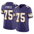 Vanessashop M.Vikings #75 Brian O'Neill Player Purple Limited Classic Vapor F.U.S.E. Home Game Stitched Jerseys