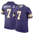 Vanessashop M.Vikings #7 Byron Murphy Jr. Player Purple Limited Classic Home Game Stitched Jerseys