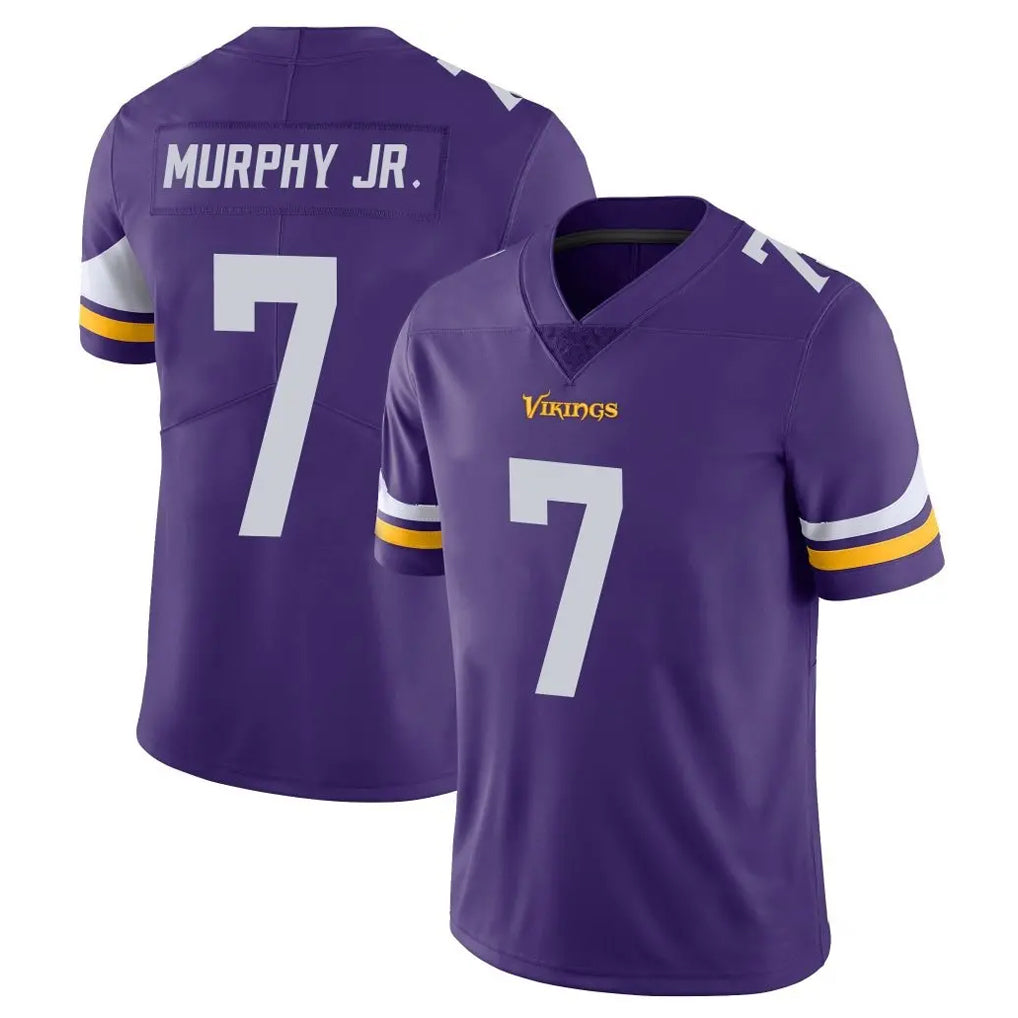 Vanessashop M.Vikings #7 Byron Murphy Jr. Player Purple Limited Vapor Untouchable Home Game Stitched Jerseys