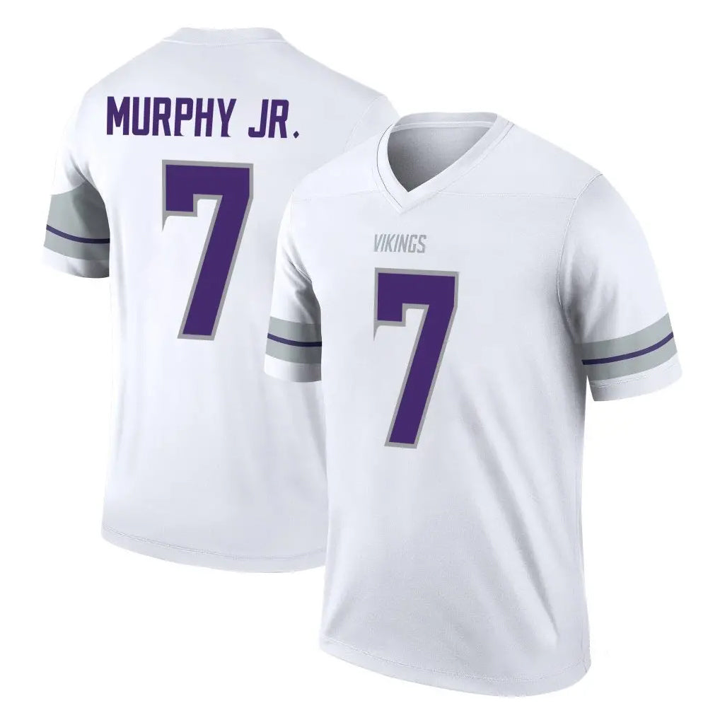 Vanessashop M.Vikings #7 Byron Murphy Jr. Player White Alternate Legend Home Game Stitched Jerseys