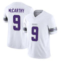 Vanessashop M.Vikings #9 J.J. McCarthy Player White Limited Alternate Vapor F.U.S.E. Home Game Stitched Jerseys