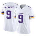 Vanessashop M.Vikings #9 J.J. McCarthy Player White Limited Vapor F.U.S.E. Home Game Stitched Jerseys