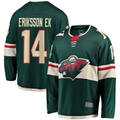 Vanessashop M.Wild #14 Joel Eriksson Ek Green Breakaway Jerseys