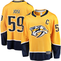 Vanessashop N.Predators #59 Roman Josi Gold Home Breakaway Jerseys