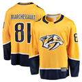 Vanessashop N.Predators #81 Jonathan Marchessault Gold Home Premier Breakaway Player Jerseys