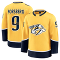 Vanessashop N.Predators #9 Filip Forsberg Gold Home Breakaway Jerseys