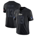 Vanessashop NE.Patriots #13 Mack Hollins Player Black Impact LImited Home Game Stitched Jerseys