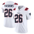 Vanessashop NE.Patriots #26 Hassan Haskins Player White Vapor Untouchable Home Game Stitched Jerseys