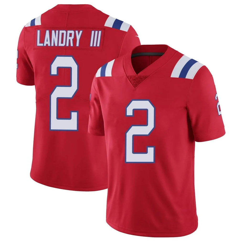 Vanessashop NE.Patriots #2 Harold Landry III Player Red Vapor Untouchable Home Game Stitched Jerseys