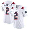 Vanessashop NE.Patriots #2 Harold Landry III Player White Vapor Untouchable Home Game Stitched Jerseys