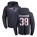 Vanessashop NE.Patriots #38 Rhamondre Stevenson Player Navy LOGO Pullover Hoodies Home Game Stitched Jerseys