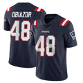 Vanessashop NE.Patriots #48 Namdi Obiazor Player Navy Vapor Untouchable Home Game Stitched Jerseys