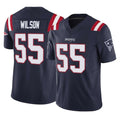 Vanessashop NE.Patriots #55 Jared Wilson Player Navy Limited Vapor F.U.S.E. Home Game Stitched Jerseys