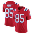 Vanessashop NE.Patriots #85 Hunter Henry Player Red Vapor Untouchable Home Game Stitched Jerseys