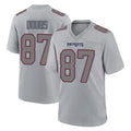 Vanessashop NE.Patriots #87 Romeo Doubs Player Gray Fashion Limited Home Game Stitched Jerseys