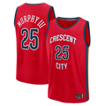 Vanessashop NO.Pelicans #25 Trey Murphy III Red Fast Break Replica Player Stitched Jerseys- Statement Edition