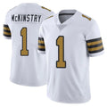 Vanessashop NO.Saints #1 Kool-Aid McKinstry Player White Limited Color Rush Home Game Stitched Jerseys
