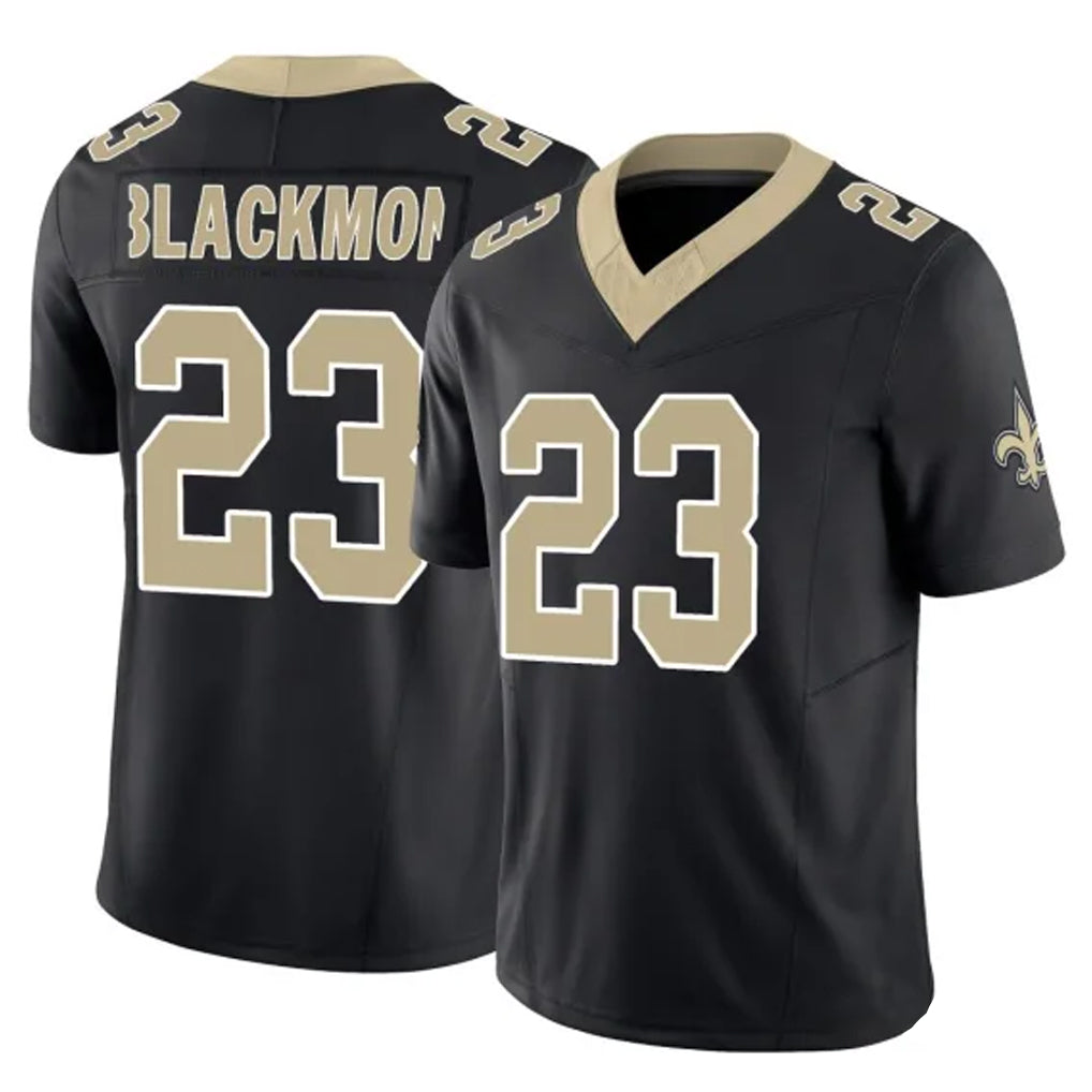Vanessashop NO.Saints #23 Julian Blackmon Player Black Limited Vapor F.U.S.E. Home Game Stitched Jerseys