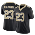 Vanessashop NO.Saints #23 Julian Blackmon Player Black Limited Vapor F.U.S.E. Home Game Stitched Jerseys