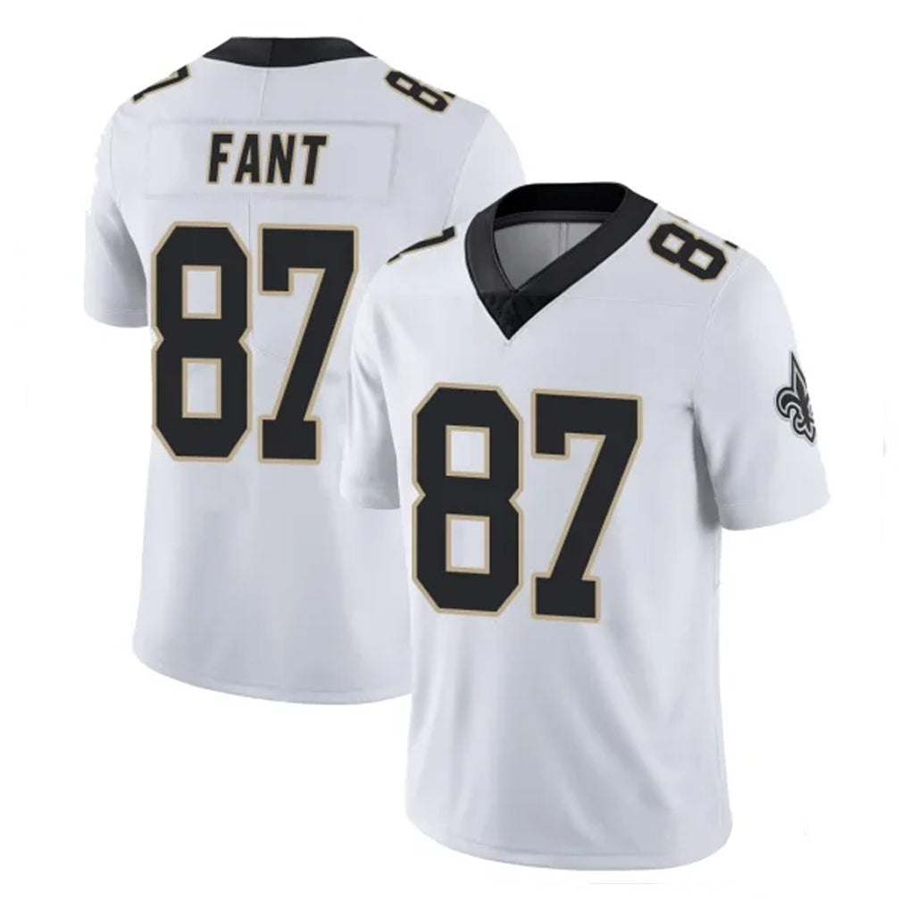 Vanessashop NO.Saints #87 Noah Fant Player White Limited Vapor Untouchable Home Game Stitched Jerseys