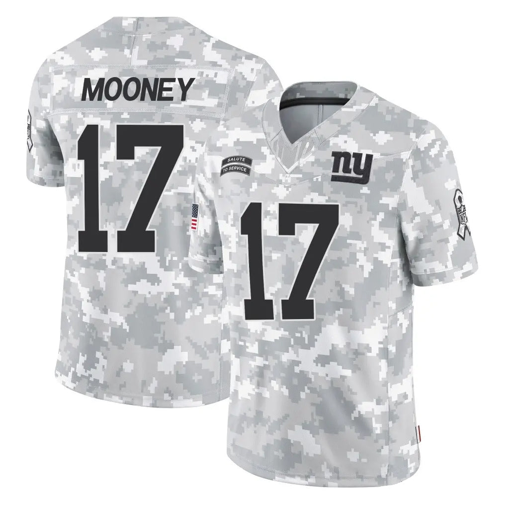Vanessashop NY.Giants #17 Darnell Mooney Player Arctic Camo Salute To Service Limited Game Stitched Jerseys