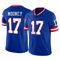 Vanessashop NY.Giants #17 Darnell Mooney Player Royal Classic Vapor Home Game Stitched Jerseys