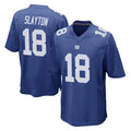 Vanessashop NY.Giants #18 Darius Slayton Player Royal Home Game Stitched Jerseys