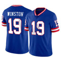 Vanessashop NY.Giants #19 Jameis Winston Player Royal Classic Vapor Home Game Stitched Jerseys