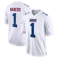 Vanessashop NY.Giants #1 Malik Nabers Player White Fashion Limited Home Game Stitched Jerseys