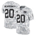 Vanessashop NY.Giants #20 Greg Newsome II Player Arctic Camo Salute To Service Limited Game Stitched Jerseys