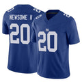 Vanessashop NY.Giants #20 Greg Newsome II Player Royal Limited Vapor F.U.S.E. Home Game Stitched Jerseys