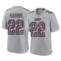 Vanessashop NY.Giants #22 Najee Harris Player Gray Atmosphere Fashion Limited Game Stitched Jerseys
