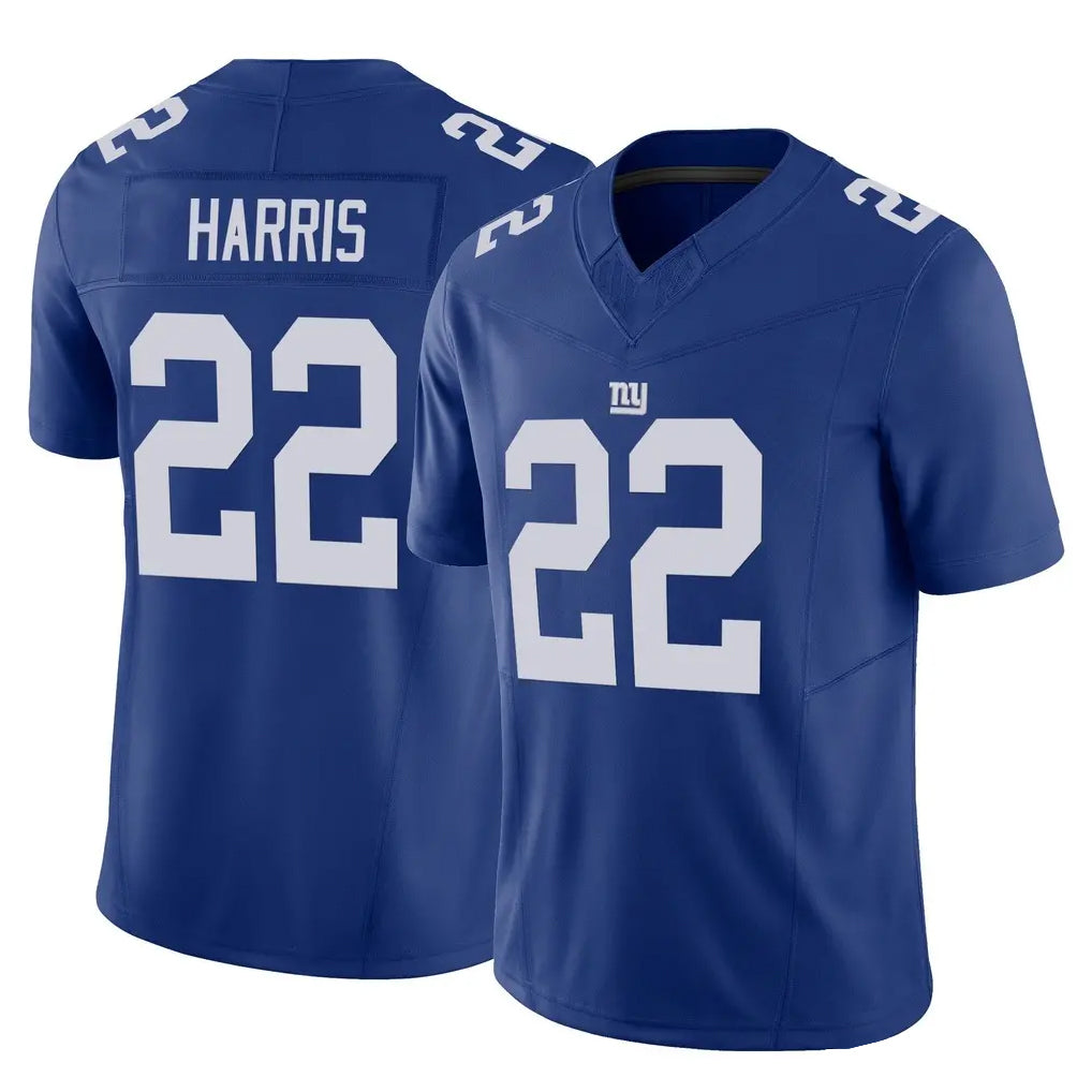 Vanessashop NY.Giants #22 Najee Harris Player Royal Limited Vapor F.U.S.E. Home Game Stitched Jerseys