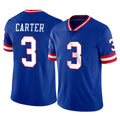 Vanessashop NY.Giants #3 Abdul Carter Player Royal Classic Vapor Home Game Stitched Jerseys