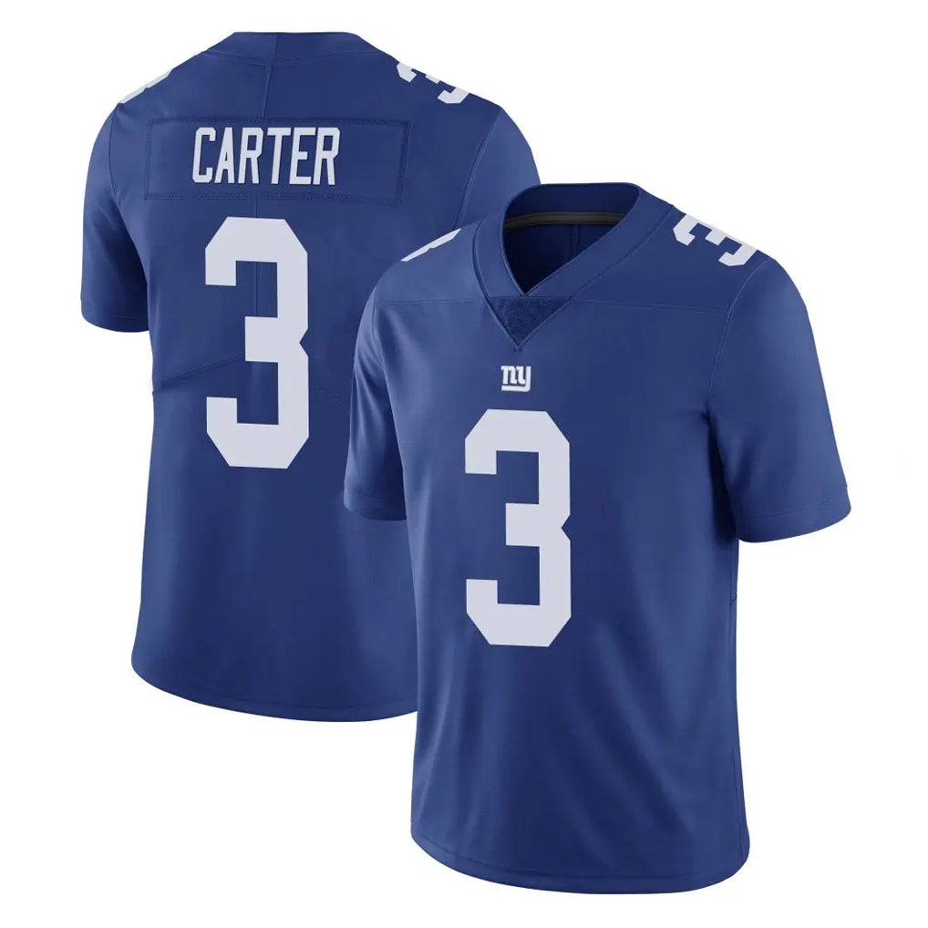 Vanessashop NY.Giants #3 Abdul Carter Player Royal Limited Vapor Untouchable Home Game Stitched Jerseys