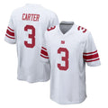 Vanessashop NY.Giants #3 Abdul Carter Player White Home Game Stitched Jerseys