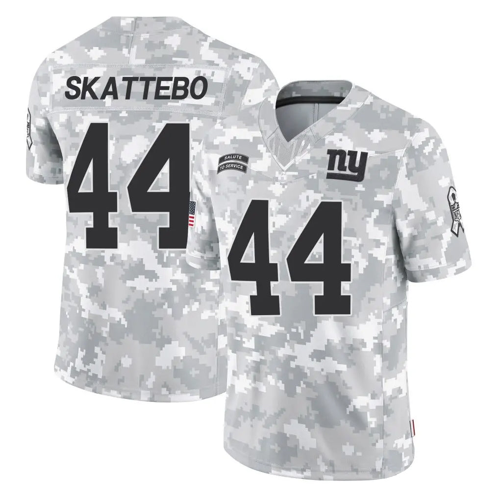 Vanessashop NY.Giants #44 Cam Skattebo Player Arctic Camo Salute To Service Limited Game Stitched Jerseys