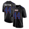Vanessashop NY.Giants #44 Cam Skattebo Player Carbon Fashion Limited Home Game Stitched Jerseys