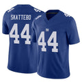 Vanessashop NY.Giants #44 Cam Skattebo Player Royal Limited Vapor F.U.S.E. Home Game Stitched Jerseys