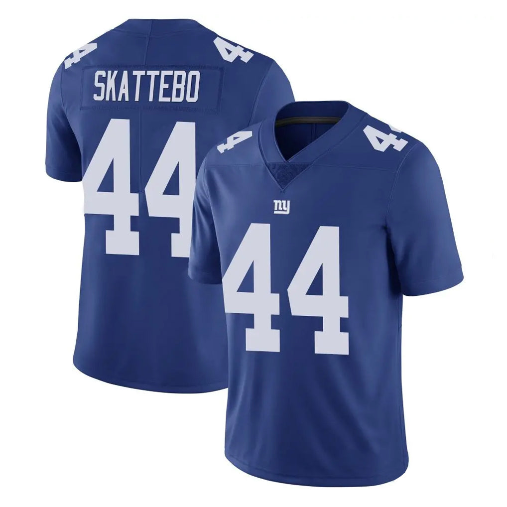 Vanessashop NY.Giants #44 Cam Skattebo Player Royal Limited Vapor Untouchable Home Game Stitched Jerseys