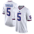 Vanessashop NY.Giants #5 Kayvon Thibodeaux Player White Game Home Stitched Jerseys