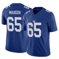Vanessashop NY.Giants #65 Francis Mauigoa Player Royal Limited Vapor F.U.S.E. Home Game Stitched Jerseys