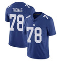 Vanessashop NY.Giants #78 Andrew Thomas Player Royal Limited Vapor Untouchable Home Game Stitched Jerseys