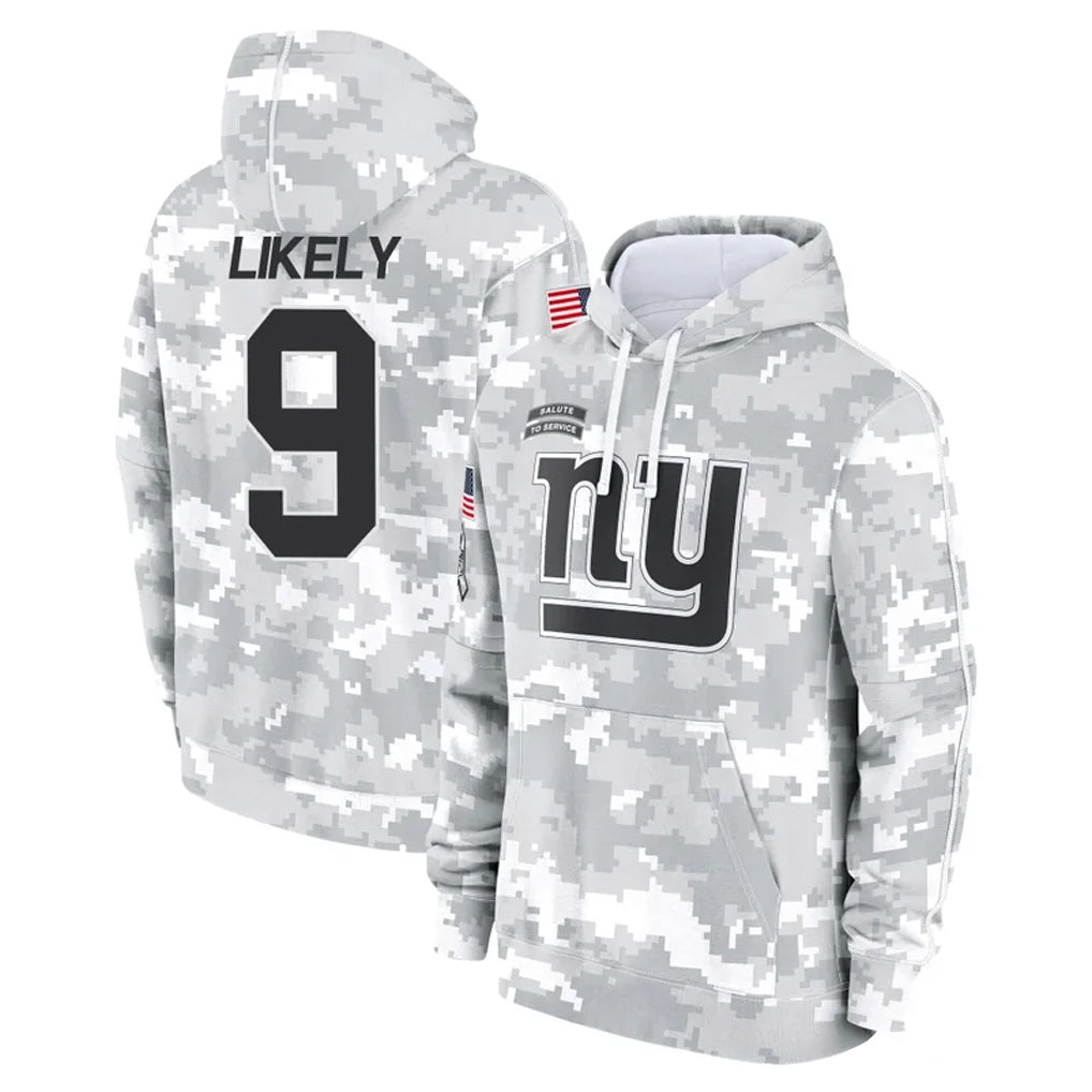 Vanessashop NY.Giants #9 Lsaiah Likely Player Arctic Camo Salute to Service Pullover Hoodies Limited Game Stitched Jerseys