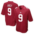 Vanessashop NY.Giants #9 Lsaiah Likely Player Red Home Game Stitched Jerseys