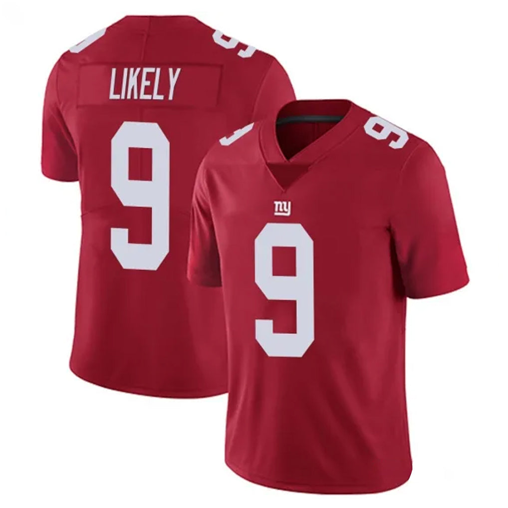 Vanessashop NY.Giants #9 Lsaiah Likely Player Red Limited Vapor Untouchable Home Game Stitched Jerseys