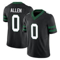 Vanessashop NY.Jets #0 Braelon Allen Player Black Limited Legacy Vapor F.U.S.E. Home Game Stitched Jerseys