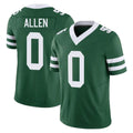 Vanessashop NY.Jets #0 Braelon Allen Player Green Legacy Limited Vapor F.U.S.E. Home Game Stitched Jerseys