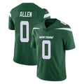 Vanessashop NY.Jets #0 Braelon Allen Player Green Limited Vapor Home Game Stitched Jerseys